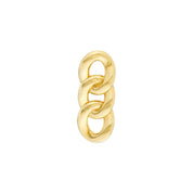 Triple Link Stud Earrings - Iris + Mill