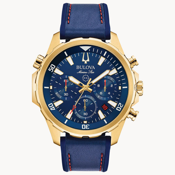 Bulova Series B Marine Star Chronograph Men's Watch 97B168