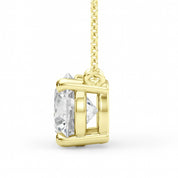 Classic Lab Grown Round Diamond Solitaire Necklace (1 ct.)