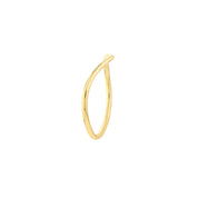 Petite Chevron Stackable Ring