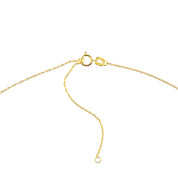 Mini Interlocking Gold Hearts Necklace