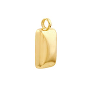 Puffy Rectangle Pendant
