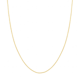 Cable Chain Necklace in 14K Gold (1.05mm)