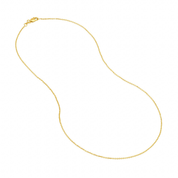 Cable Chain Necklace in 14K Gold (1.05mm)
