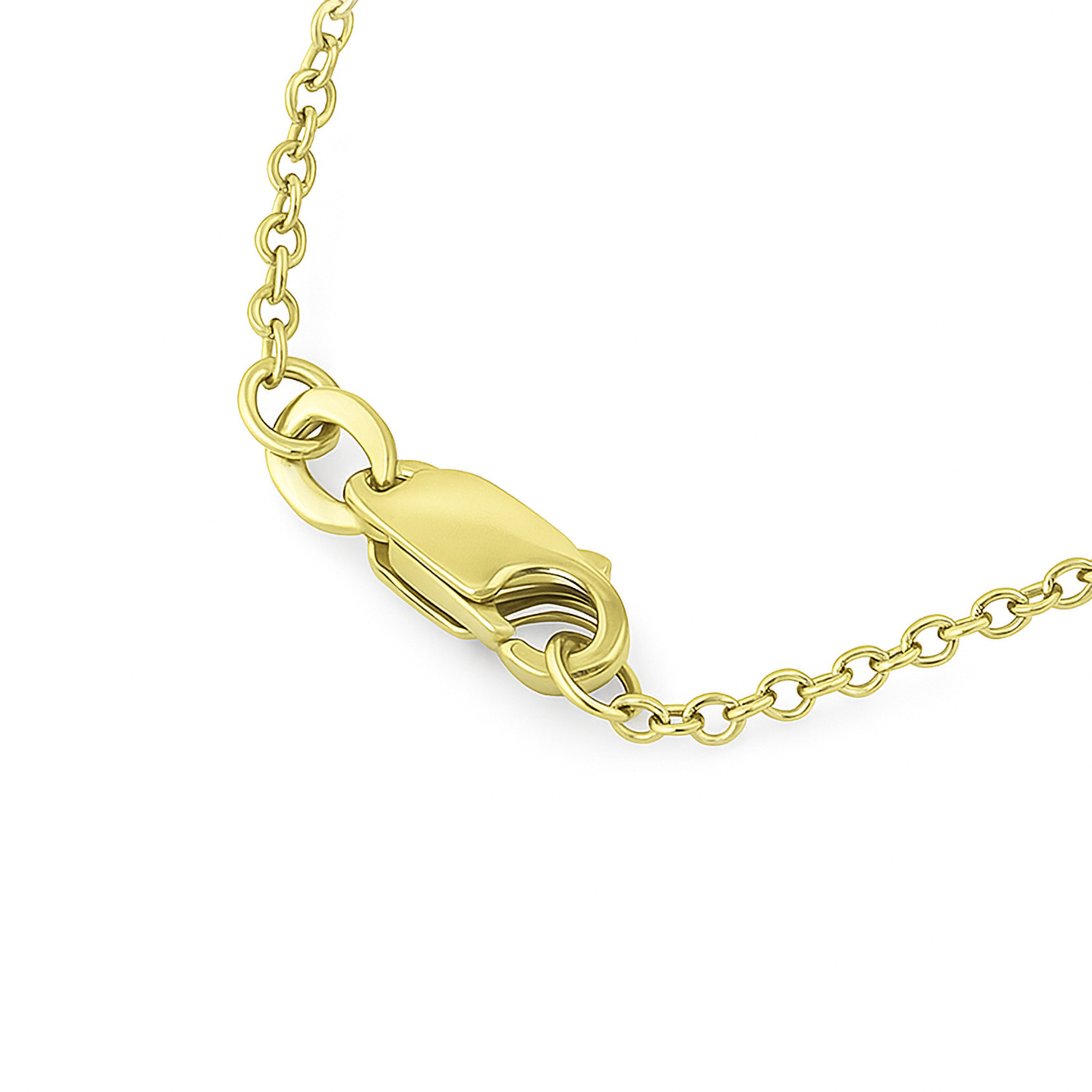 Solitaire Bezel Lab Grown Diamond Pendant Necklace (1 ct.)