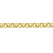 14K gold curb chain necklace with textured links, timeless fine jewelry for everyday wear