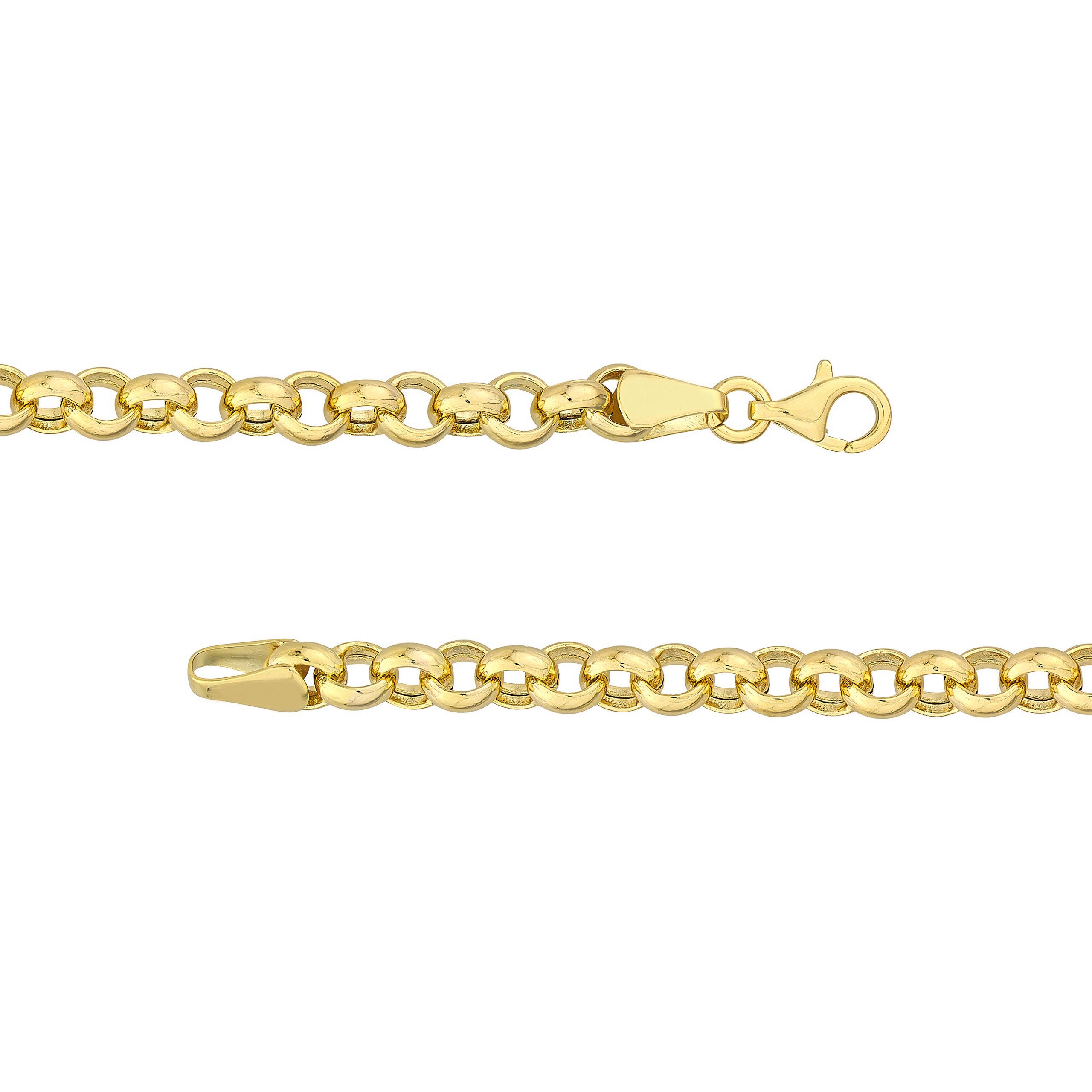 14K gold curb chain necklace with lobster clasp, timeless fine jewelry for everyday wear