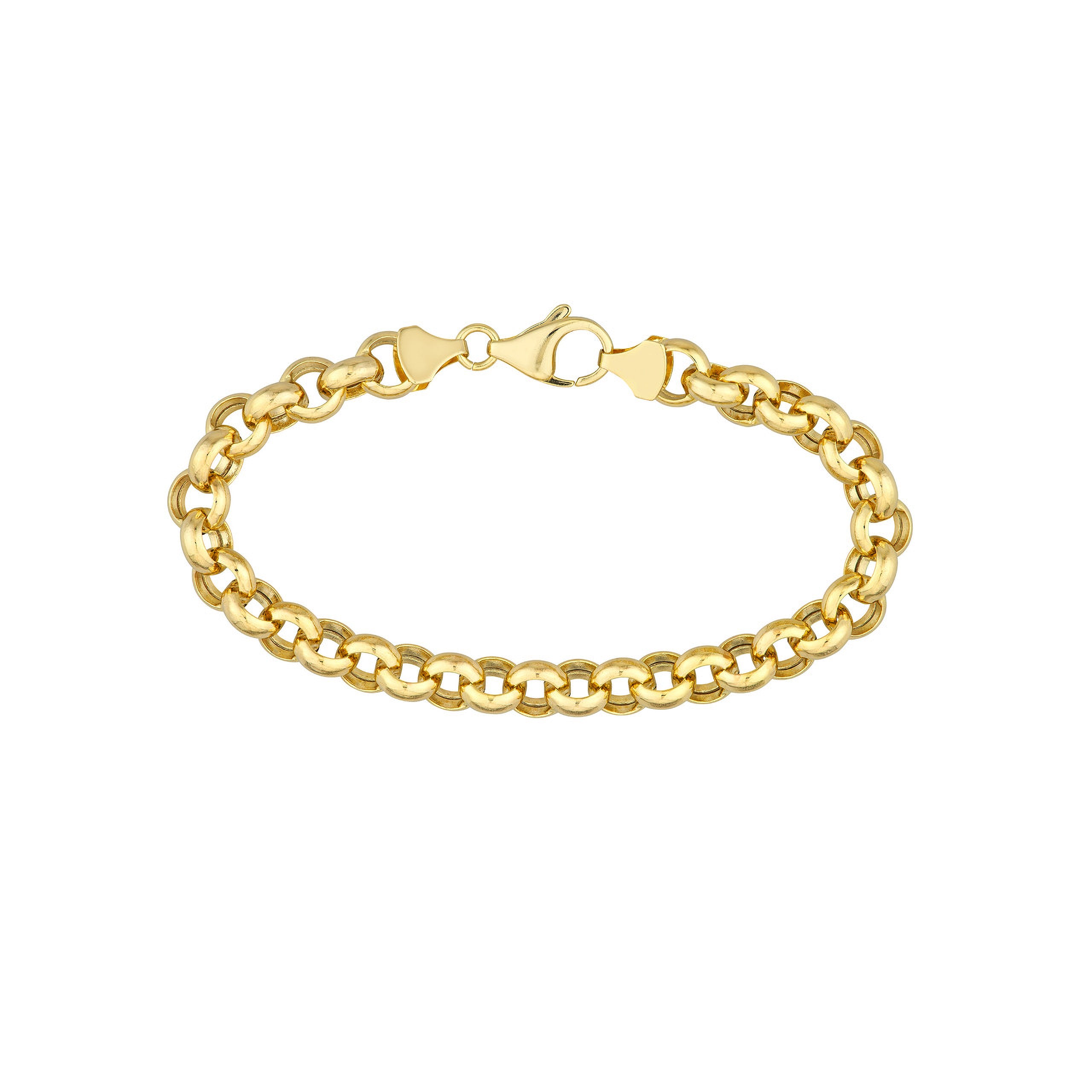14K gold curb chain bracelet with lobster clasp, timeless fine jewelry for everyday wear