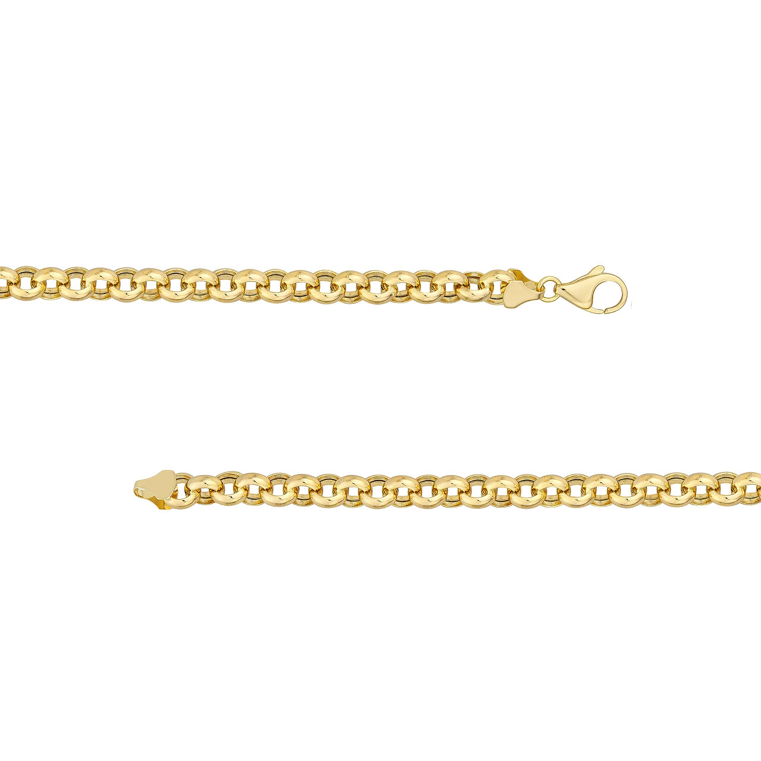 14K gold curb chain necklace with lobster clasp, timeless fine jewelry for everyday wear