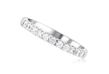 Classic Diamond Wedding Ring in 14k White Gold
