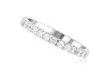 Classic Diamond Wedding Ring in 14k White Gold