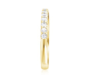 Classic Diamond Wedding Ring in 14k Yellow Gold