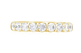 Classic Diamond Wedding Ring in 14k Yellow Gold