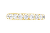 Classic Diamond Wedding Ring in 14k Yellow Gold