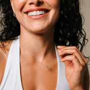 Classic Lab Grown Round Diamond Solitaire Necklace (1 ct.)