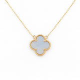 Clover Mother of Pearl Pendant Necklace