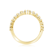 Diamond Chevron Ring