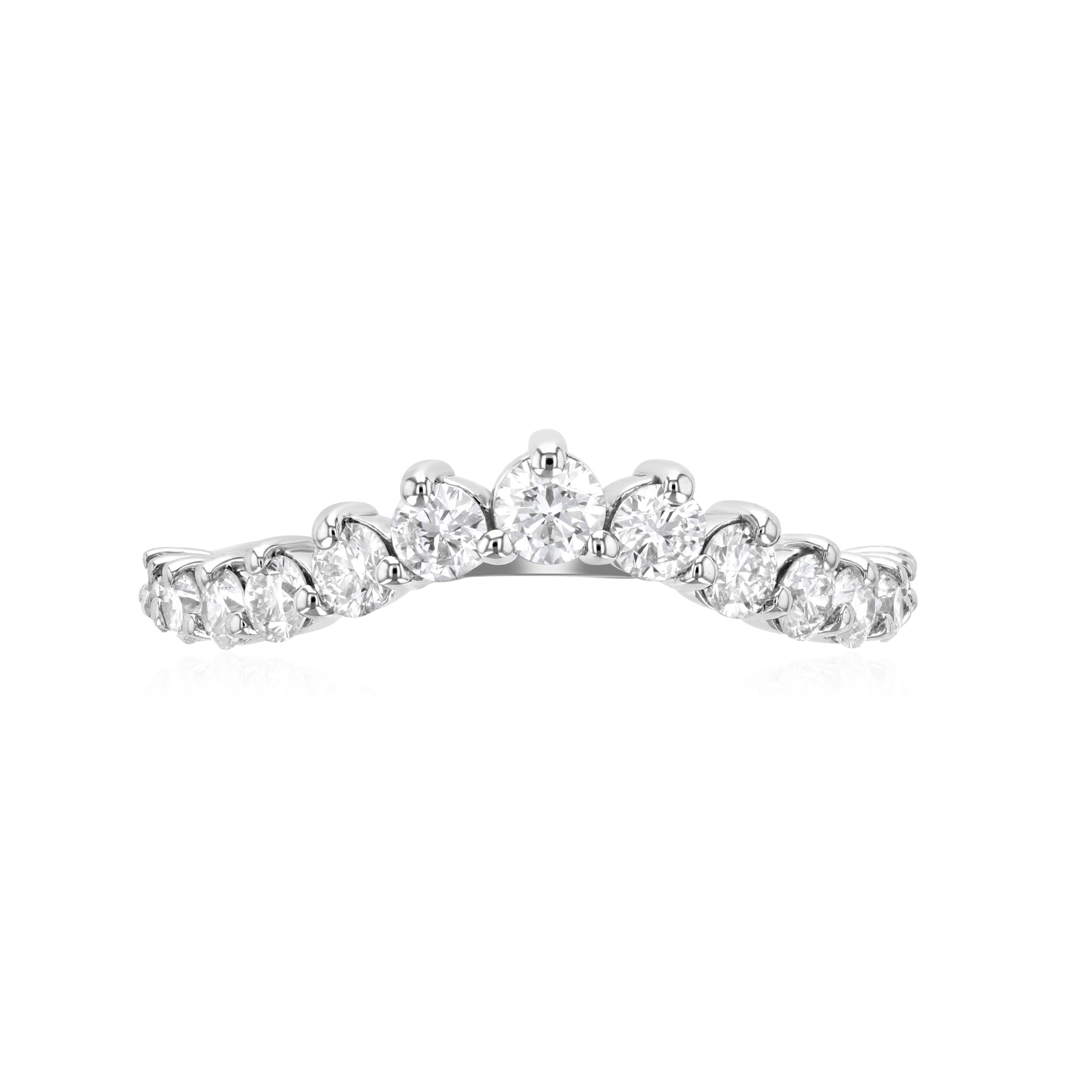 Diamond Chevron Ring