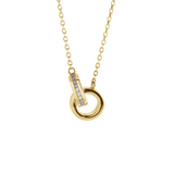 Diamond Circle Solidarity Pendant
