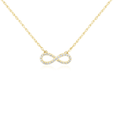 Diamond Infinity Pendant Necklace