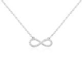 Diamond Infinity Pendant Necklace