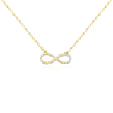 Diamond Infinity Pendant Necklace