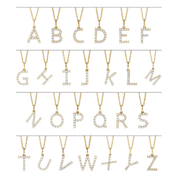 Diamond Letter Pendant