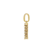 Diamond Letter Pendant - Iris + Mill