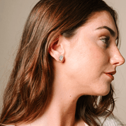 Emerald Cut Lab Grown Diamond Stud Earrings
