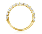 Floating Diamond Wedding Ring in 14k Yellow Gold (1.08 ct. tw.)