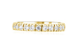 French Pavè Set Round Diamond Wedding Ring in 14k Yellow Gold (0.50 ct. tw.)