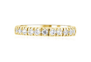 French Pavè Set Round Diamond Wedding Ring in 14k Yellow Gold (0.50 ct. tw.)