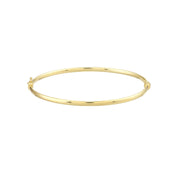 Gold Hinged Bangle - Iris + Mill