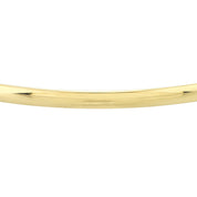 Gold Hinged Bangle - Iris + Mill