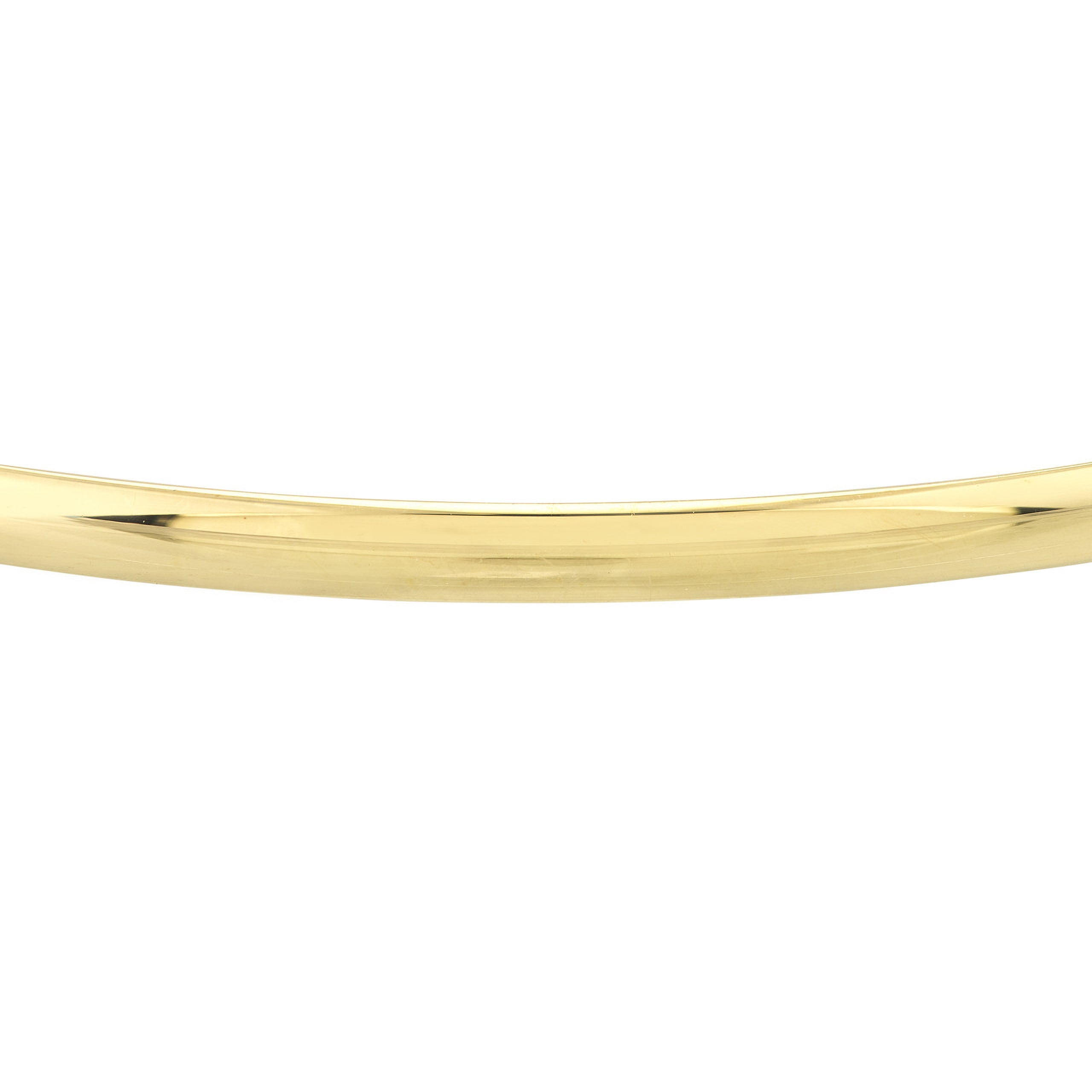 Gold Hinged Bangle - Iris + Mill