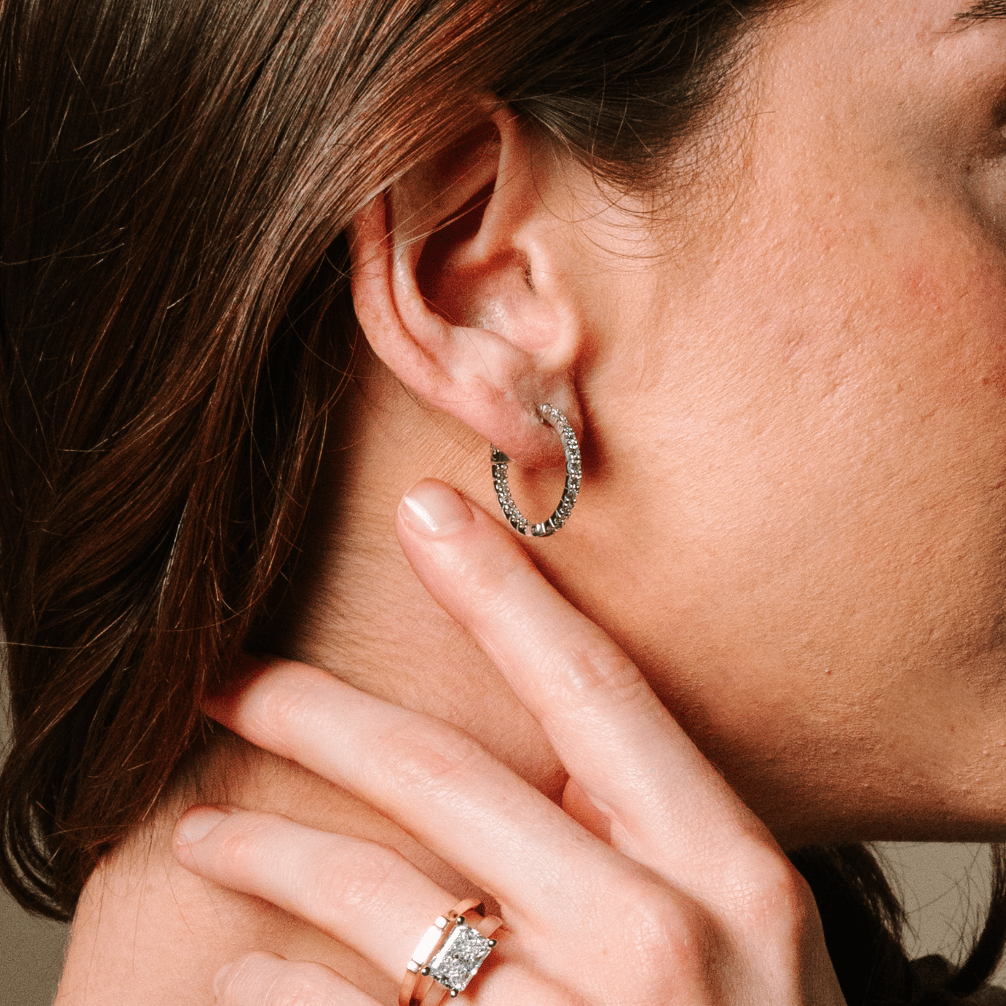 Inside Out Pavé Diamond Hoop Earrings (1.50 ct. tw.)
