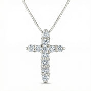 Lab Grown Diamond Cross Necklace
