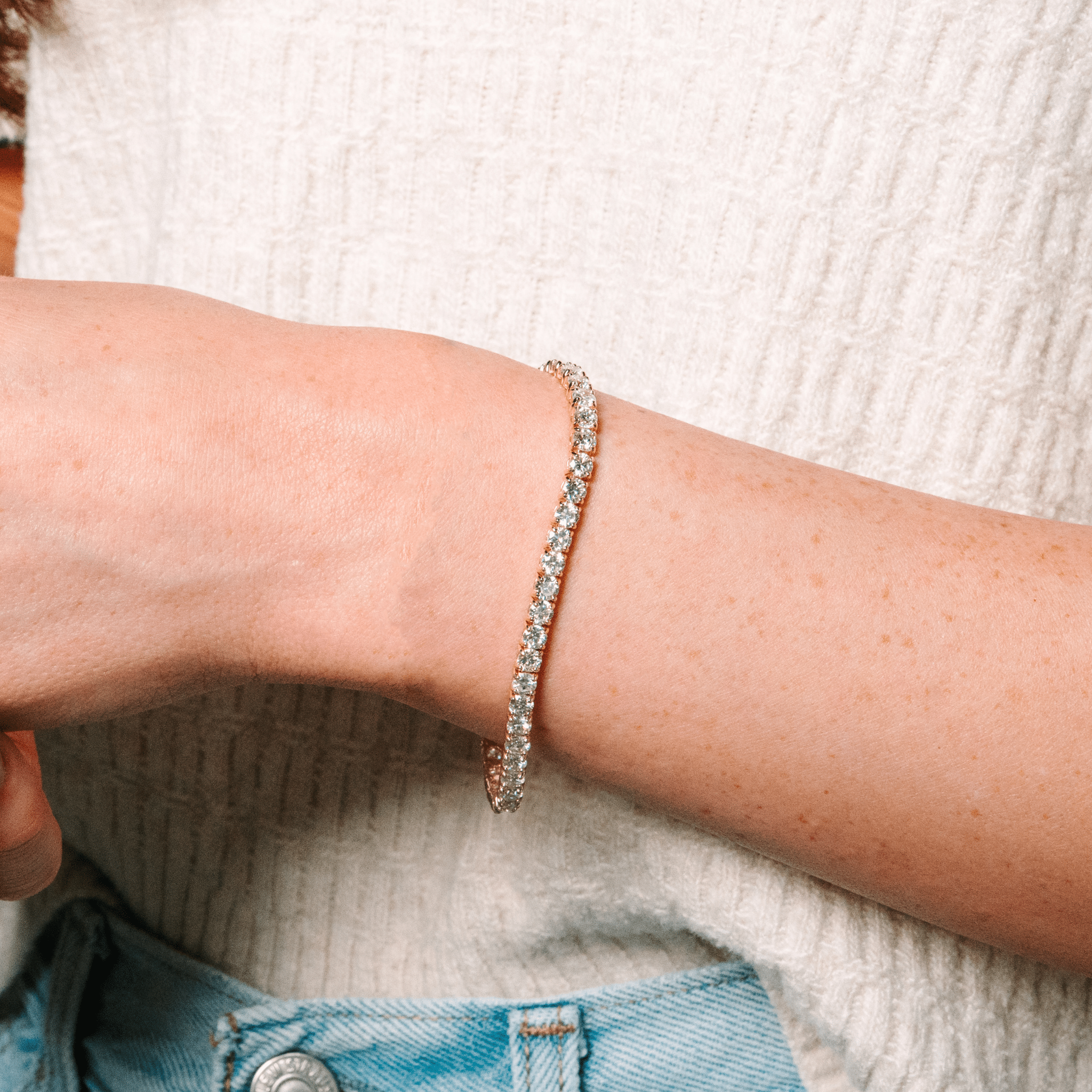 Lab Grown Diamond Tennis Bracelet (6 ct. tw.)