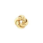 14K gold knot charm, timeless fine jewelry for everyday wear