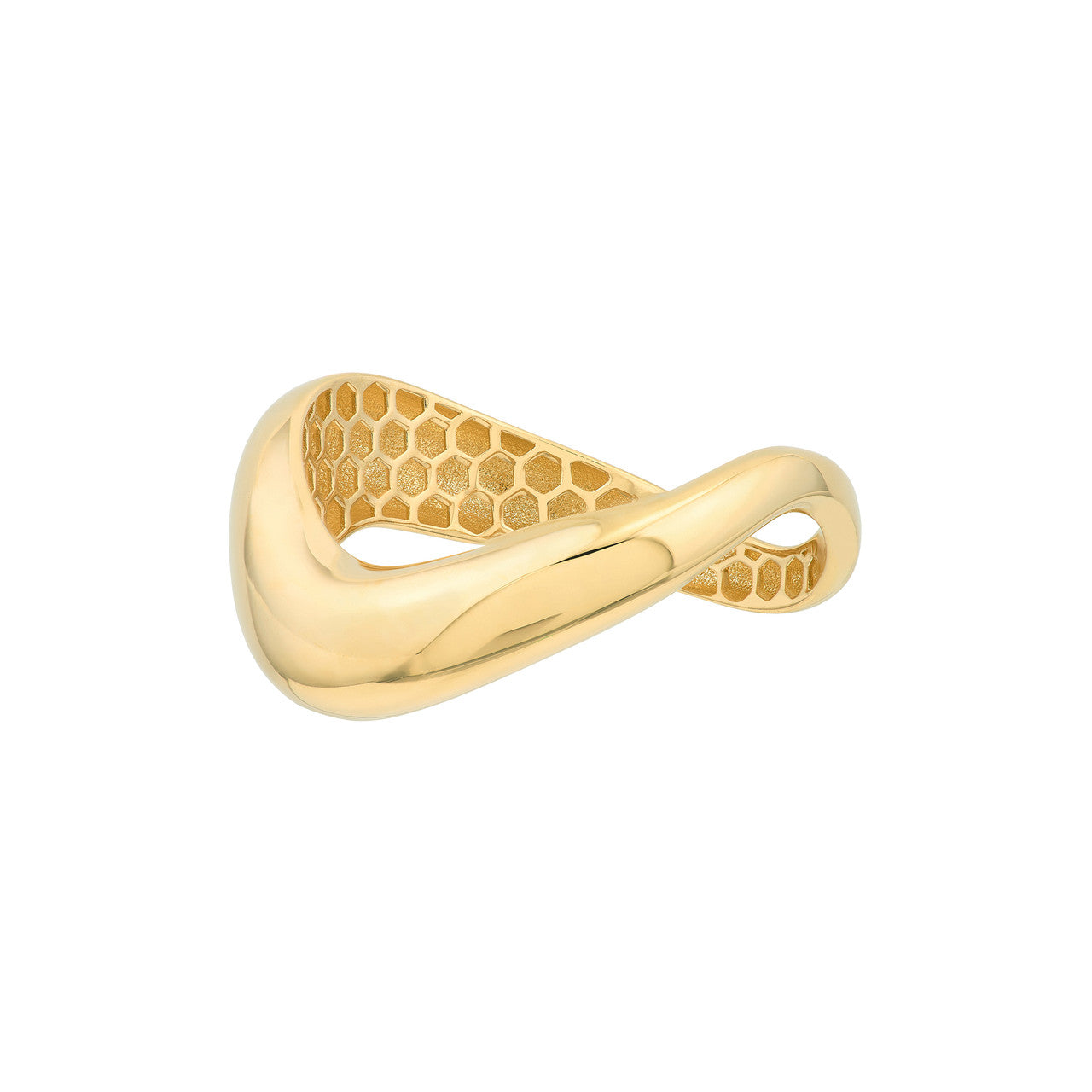 Lunara Wave Ring - Iris + Mill