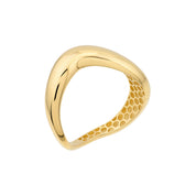Lunara Wave Ring - Iris + Mill