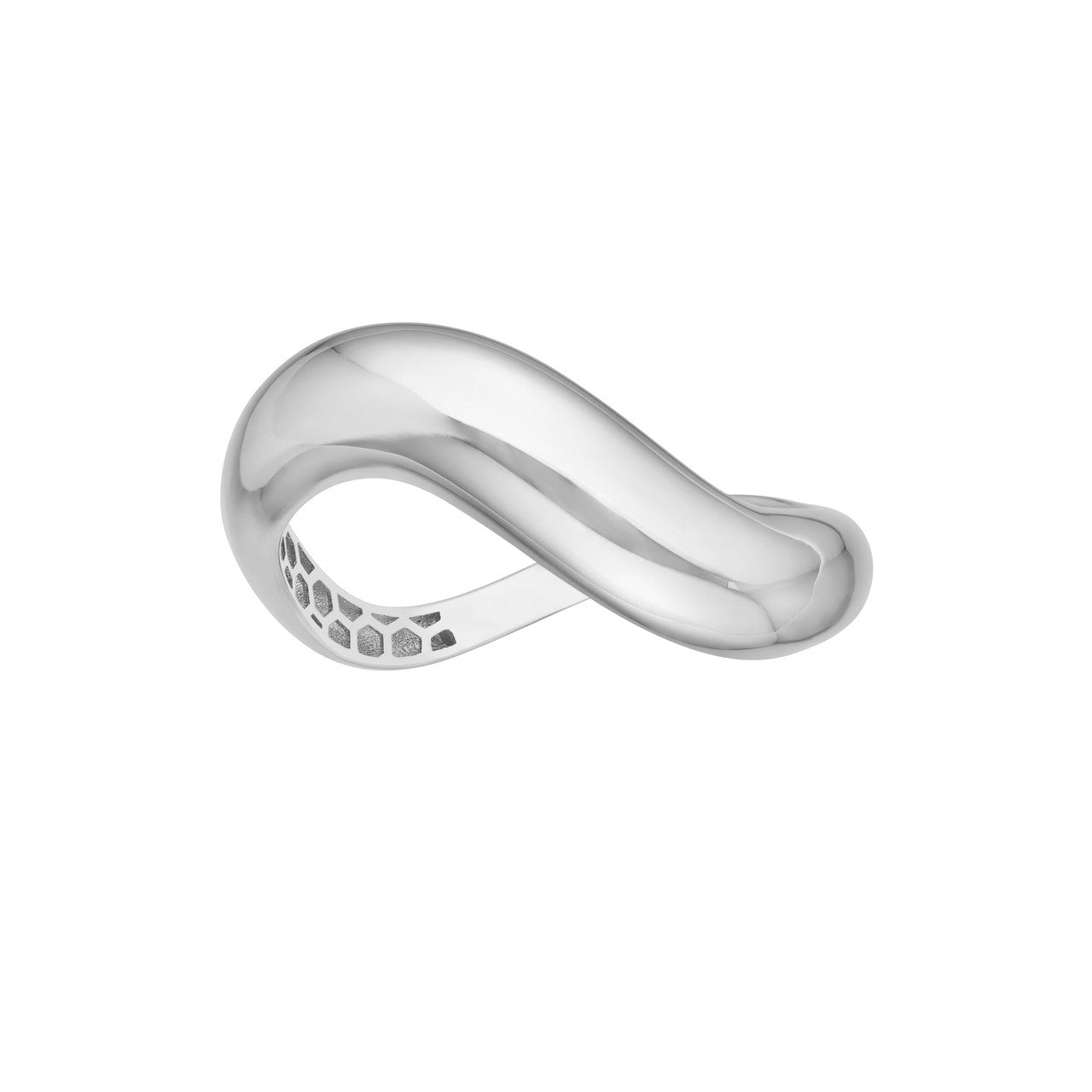 Lunara Wave Ring - Iris + Mill