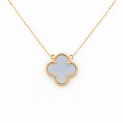 Clover Mother of Pearl Pendant Necklace