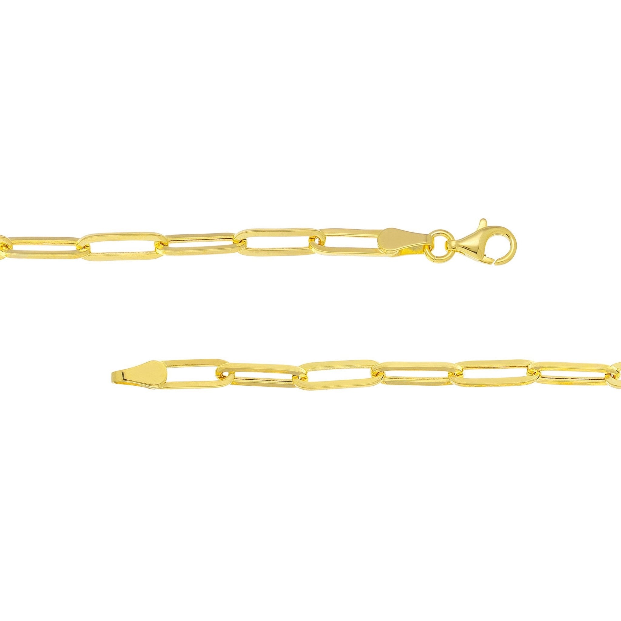 Paper Clip Chain Bracelet