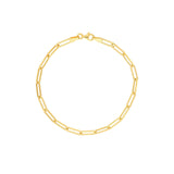 Paper Clip Chain Bracelet