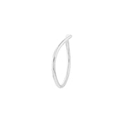Petite Chevron Stackable Ring - Iris + Mill