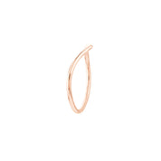 Petite Chevron Stackable Ring - Iris + Mill