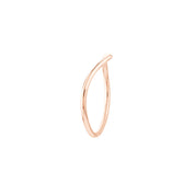 Petite Chevron Stackable Ring - Iris + Mill