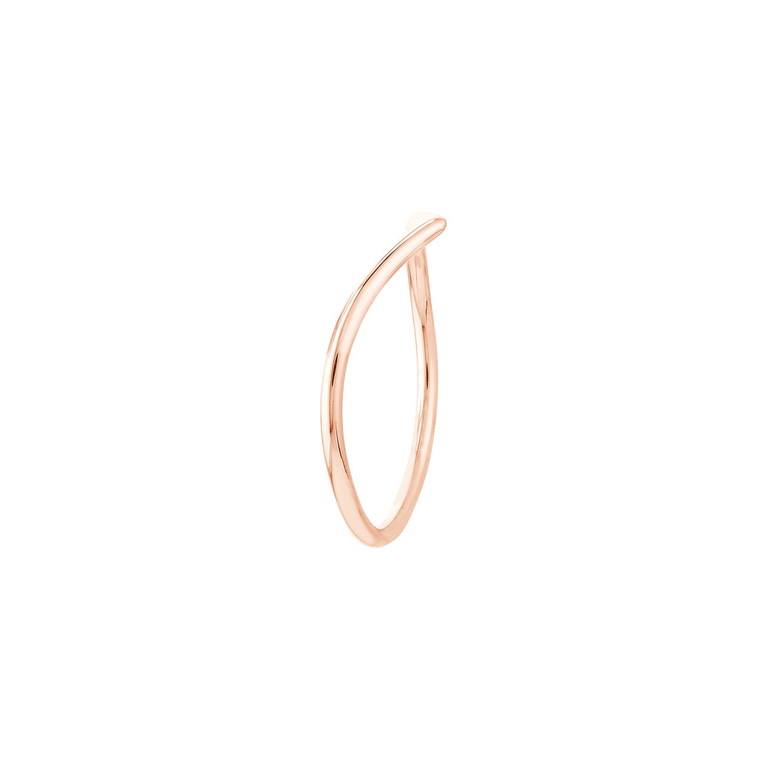 Petite Chevron Stackable Ring - Iris + Mill