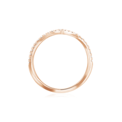 Petite Diamond Chevron Ring